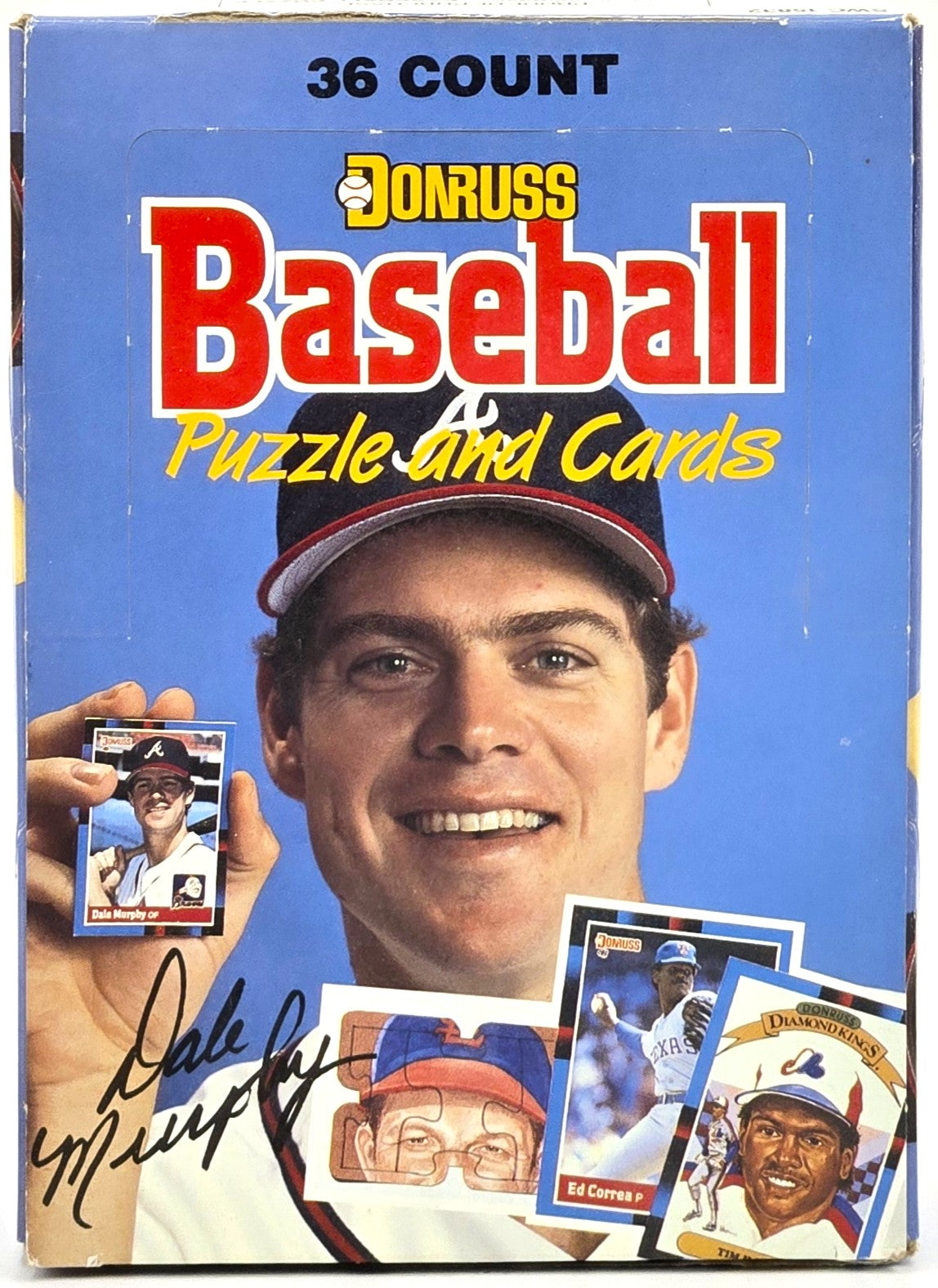 1988 Donruss MLB Baseball Wax Box (36 Packs)