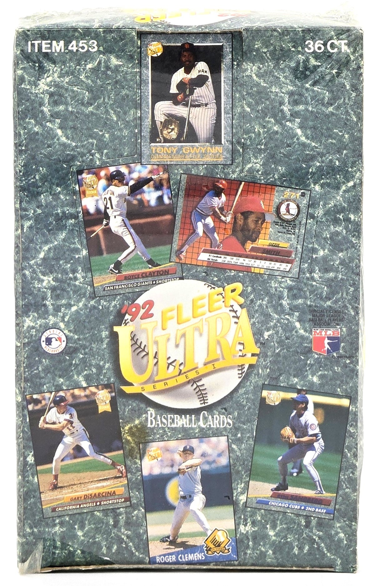 1992 Fleer Ultra MLB Baseball Wax Box (36 Packs) Sealed