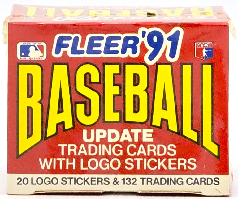 1991 Fleer Update MLB Baseball Card Complete Set (132 Cards) Bagwell, Pudge Rodriguez Rookie
