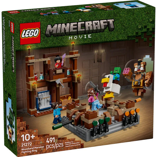 2025 LEGO Minecraft Movie Woodland Mansion Fighting Ring Building Set