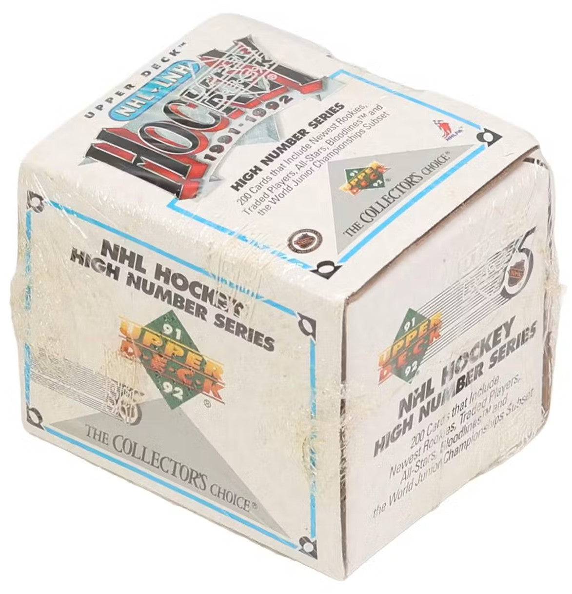 1991/92 Upper Deck NHL Hockey High Number Series Complete Set (200 Cards) Sealed