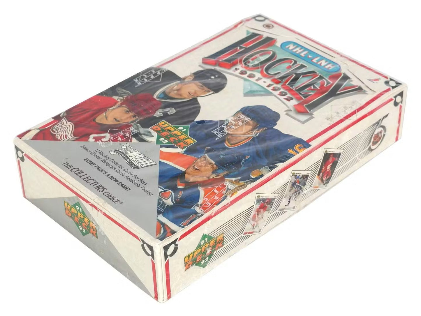 1991/92 Upper Deck NHL Hockey Wax Box (36 Packs) Sealed Forsberg, Hasek