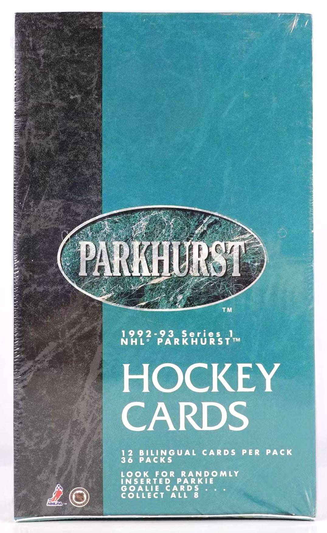1992/93 Parkhurst Series 1 NHL Hockey Card Wax Box (36 Packs) Sealed