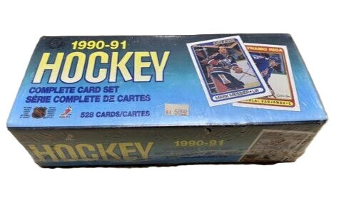 1990/91 OPC O-Pee-Chee NHL Hockey Card Complete Set (528 Cards) Sealed