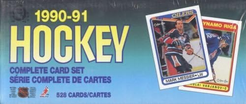 1990/91 OPC O-Pee-Chee NHL Hockey Card Complete Set (528 Cards) Sealed