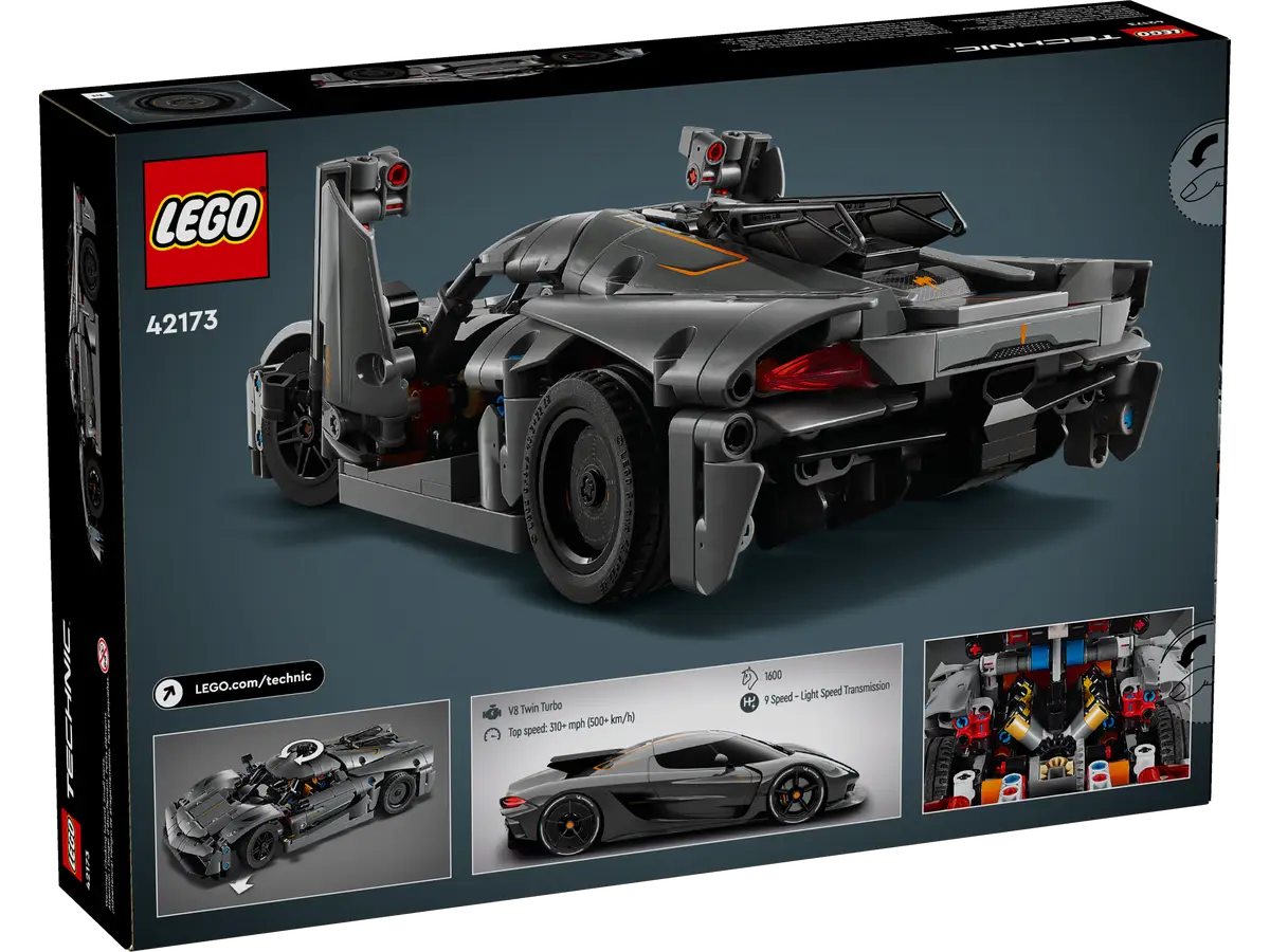 2024 LEGO Technic Koenigsegg Jesko Absolut Building Set