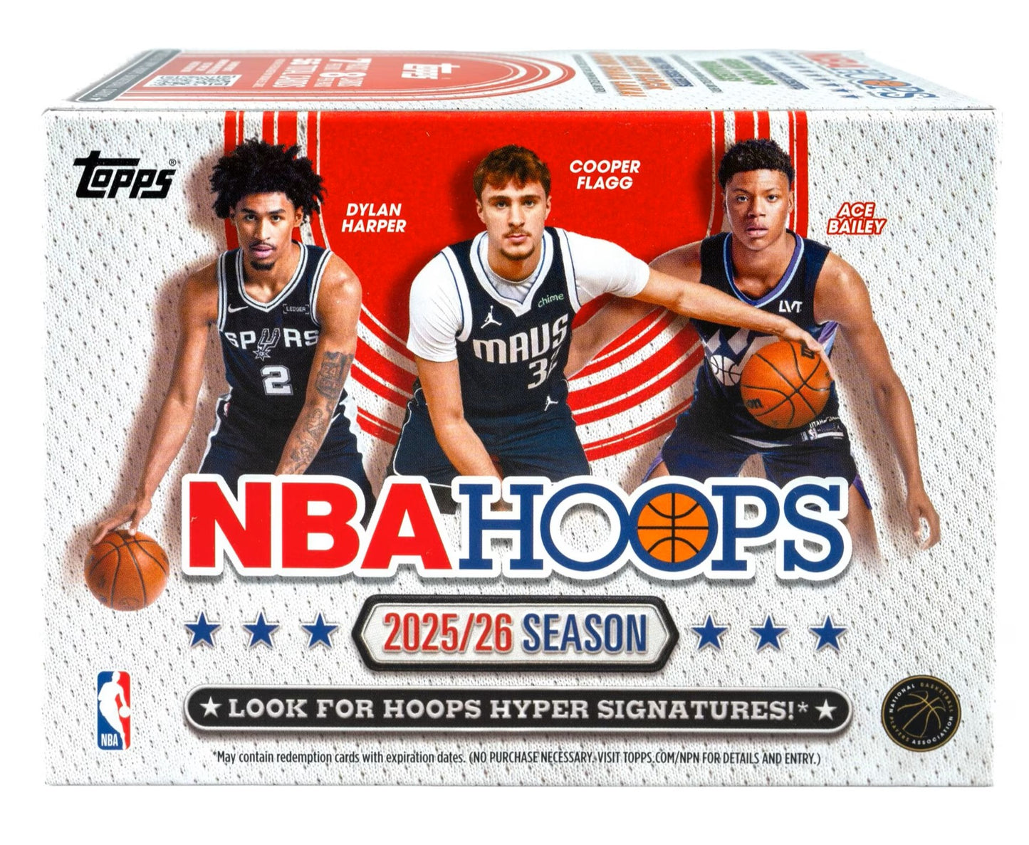 2025/26 Topps NBA Hoops NBA Basketball Card Blaster Box (7 Packs)