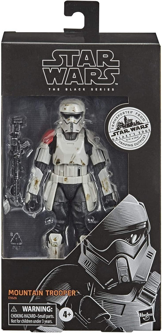 2020 Hasbro Star Wars The Black Series Mountain Trooper Galaxy's Edge Edition 6-inch Collectible Action Figure