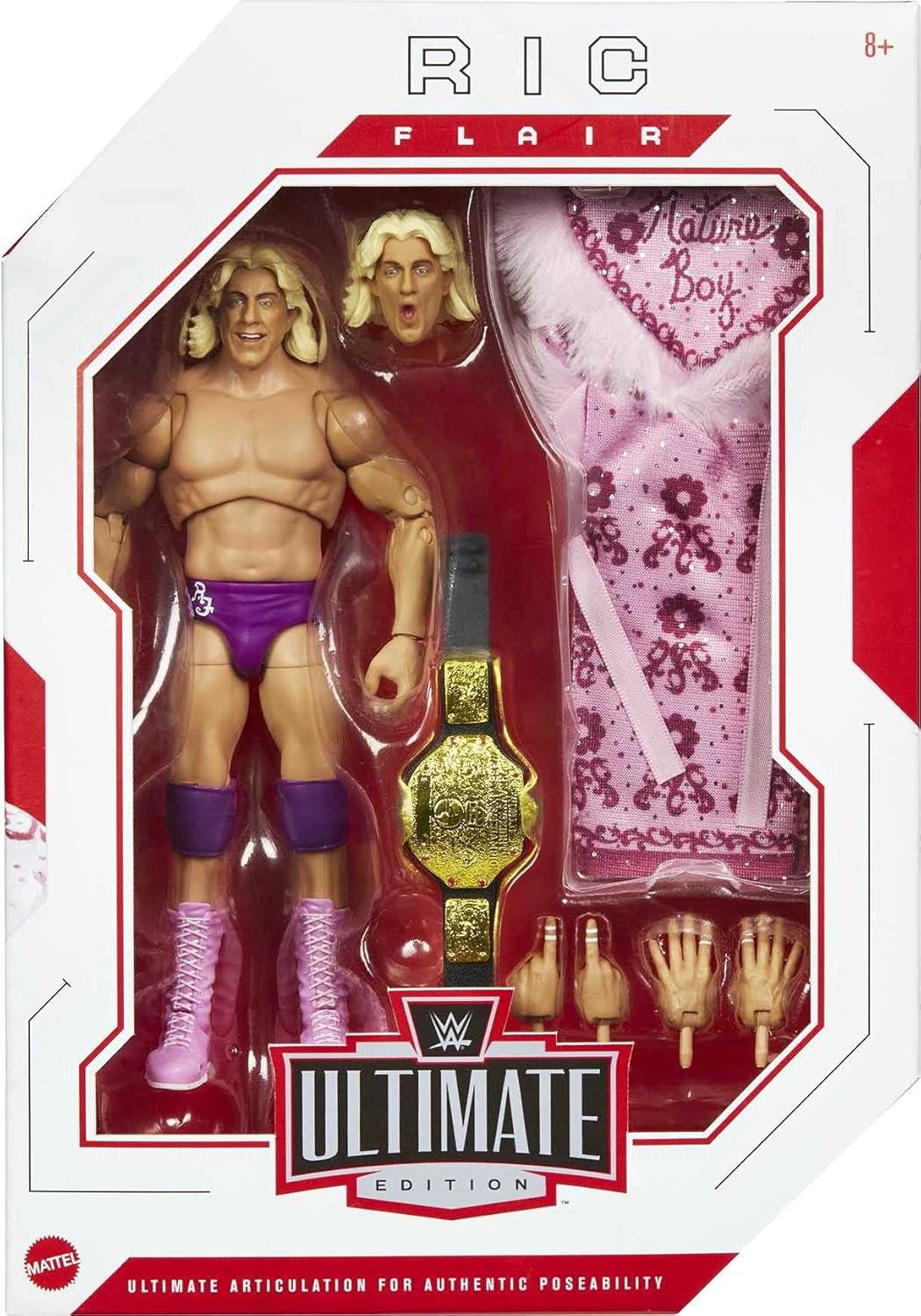 Mattel WWE Ultimate Edition Ric Flair 6in Action Figure in Box
