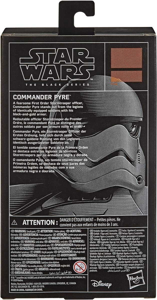 2020 Hasbro Star Wars The Black Series Commander Pyre Galaxy's Edge Edition 6-inch Collectible Action Figure