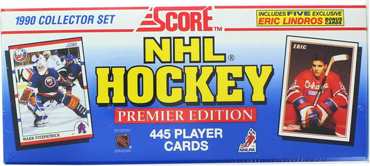 1990/91 Score Premier Edition NHL Hockey Card Complete Set (445 Cards) Sealed