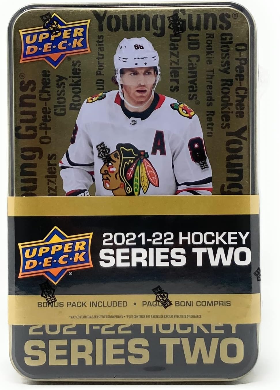 2021/22 Upper Deck Series Two Hockey Cards Tin Box (9 Packs)