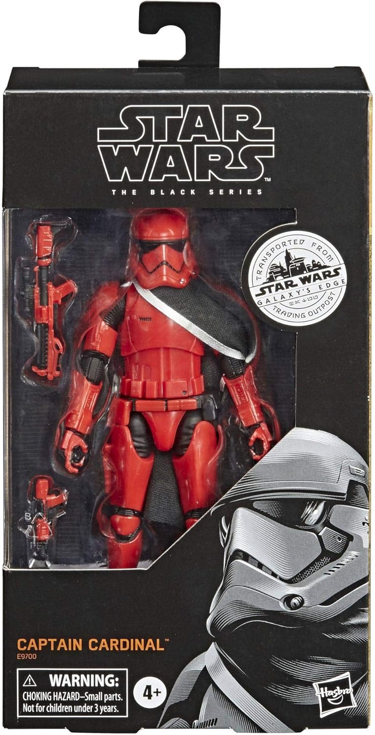 2020 Hasbro Star Wars The Black Series Captain Cardinal Galaxy's Edge Edition 6-inch Collectible Action Figure