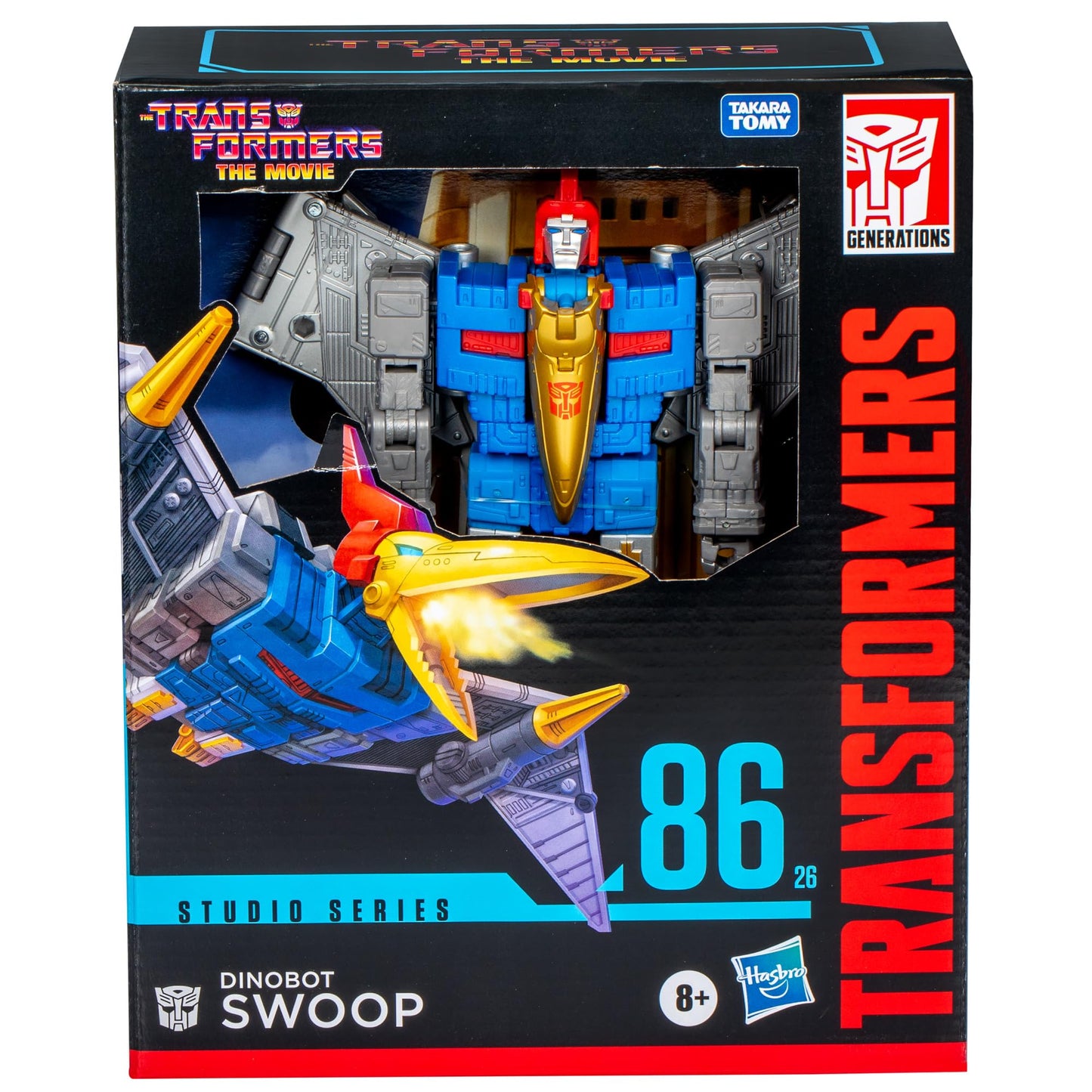 Hasbro Transformers: The Movie Generations Studio Series Leader Class Dinobot Swoop Figure in Box