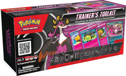 2025 Pokemon Trainer's Toolkit Trading Card Game Box