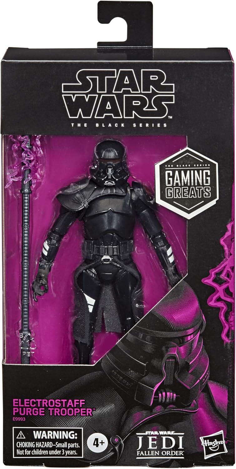 2020 Hasbro Star Wars The Black Series Electrostaff Purge Trooper 6-inch Collectible Action Figure