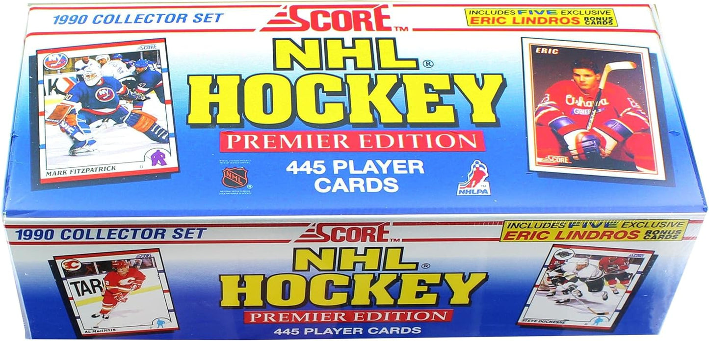 1990/91 Score Premier Edition NHL Hockey Card Complete Set (445 Cards) Sealed