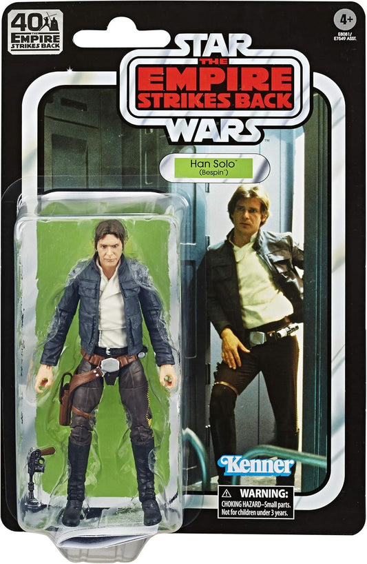 2019 Hasbro Kenner Star Wars The Empire Strikes Back Han Solo (Bespin) 6-inch Collectible Action Figure