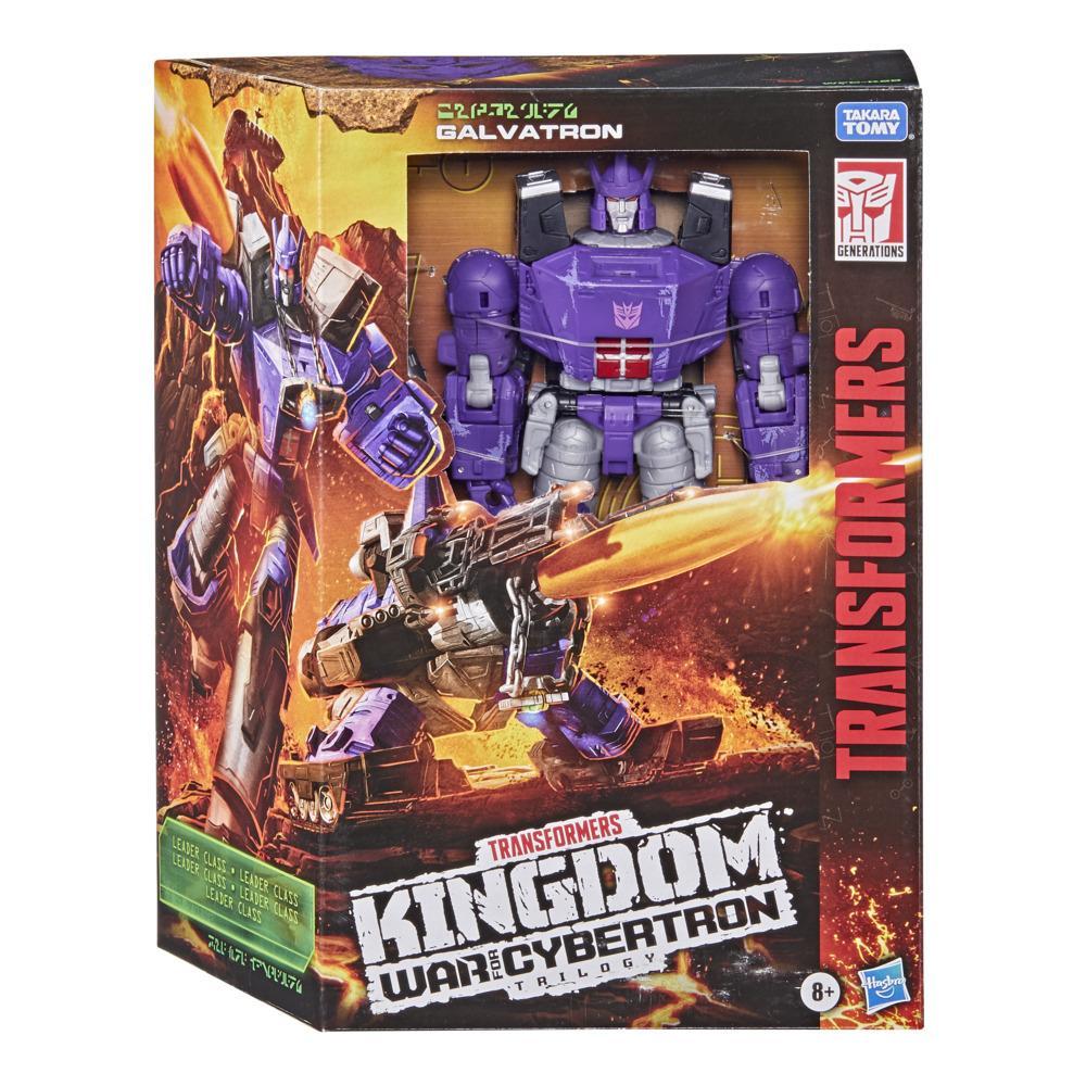 Hasbro Transformers Generations War for Cybertron: Kingdom Deluxe Class Galvatron Figure Set in Box