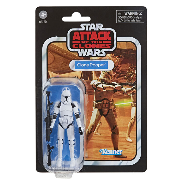 2019 Hasbro Kenner Star Wars Attack of the Clones Clonetrooper 3.75-inch Collectible Action Figure