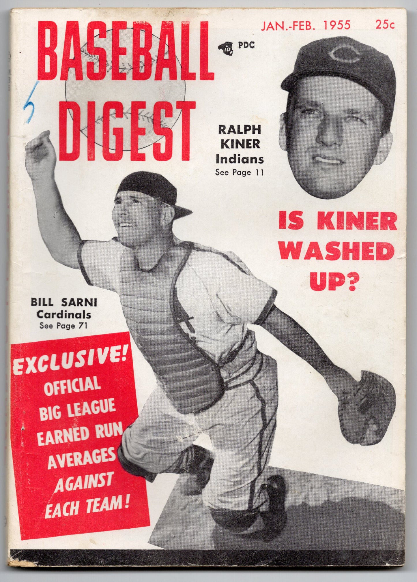Baseball Digest Vintage Magazine (June 1960) Jim Bunning