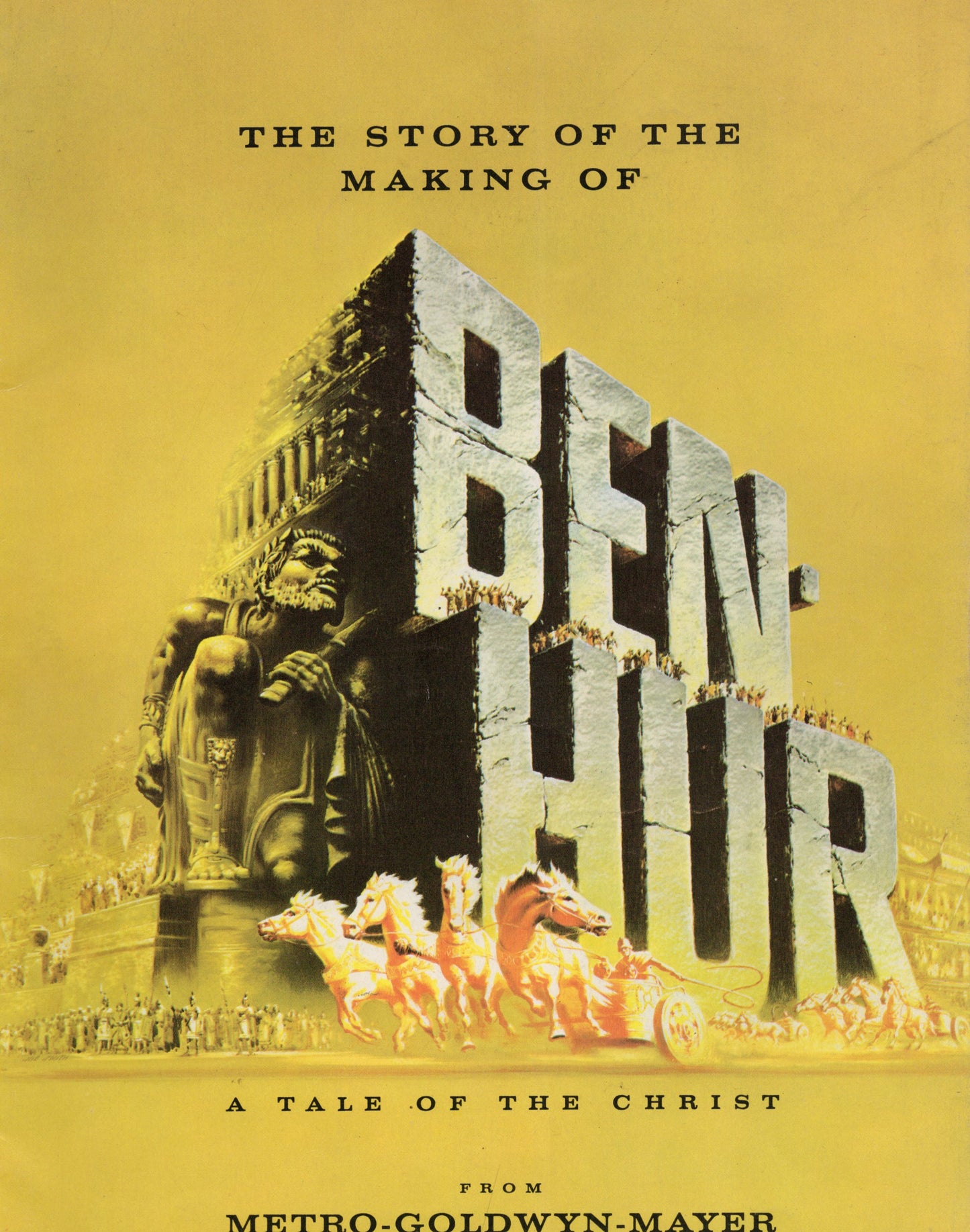 1959 The Haycock Press Ltd The Story of the Making of Ben-Hur Vintage Softcover Book