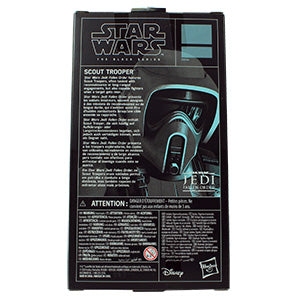2020 Hasbro Star Wars The Black Series Scout Trooper 6-inch Collectible Action Figure