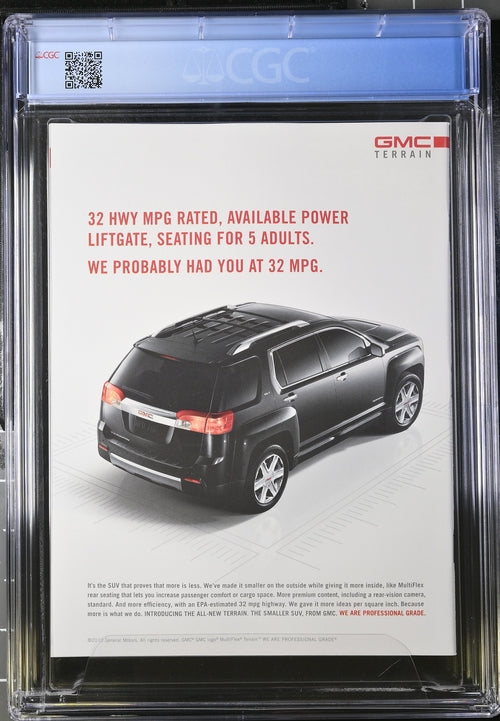 2010 Sports Illustrated #v112 #10 Graded Magazine CGC 9.8 Sidney Crosby Cover Newsstand