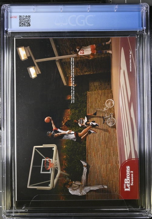 2006 Sports Illustrated Magazine Graded CGC 9.4 Dwayne Wade Lebron, Carmello Cover Rare Newsstand