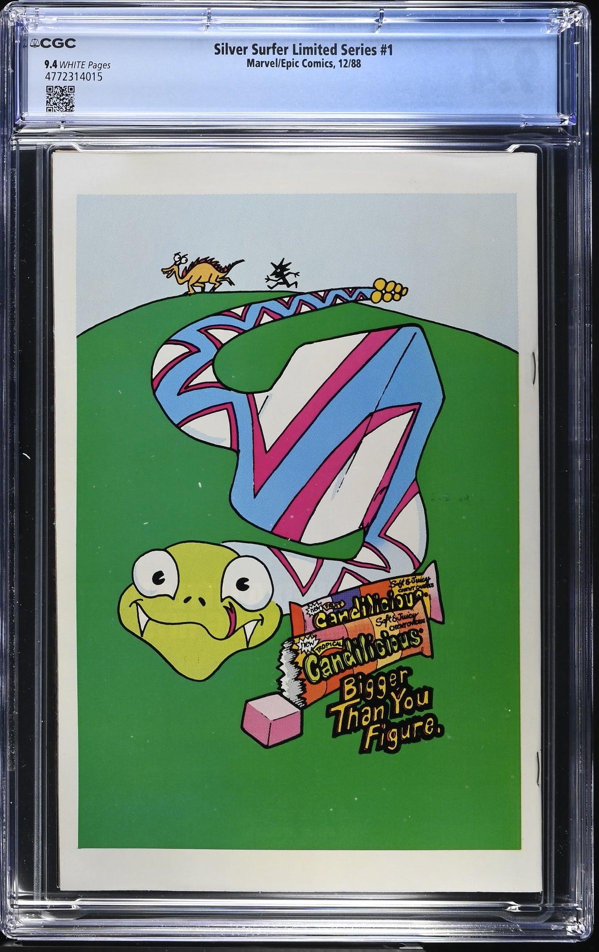 1988 Marvel/Epic Silver Surfer Limited Series #1 Graded Comic Book CGC 9.4 Galactus Appearance