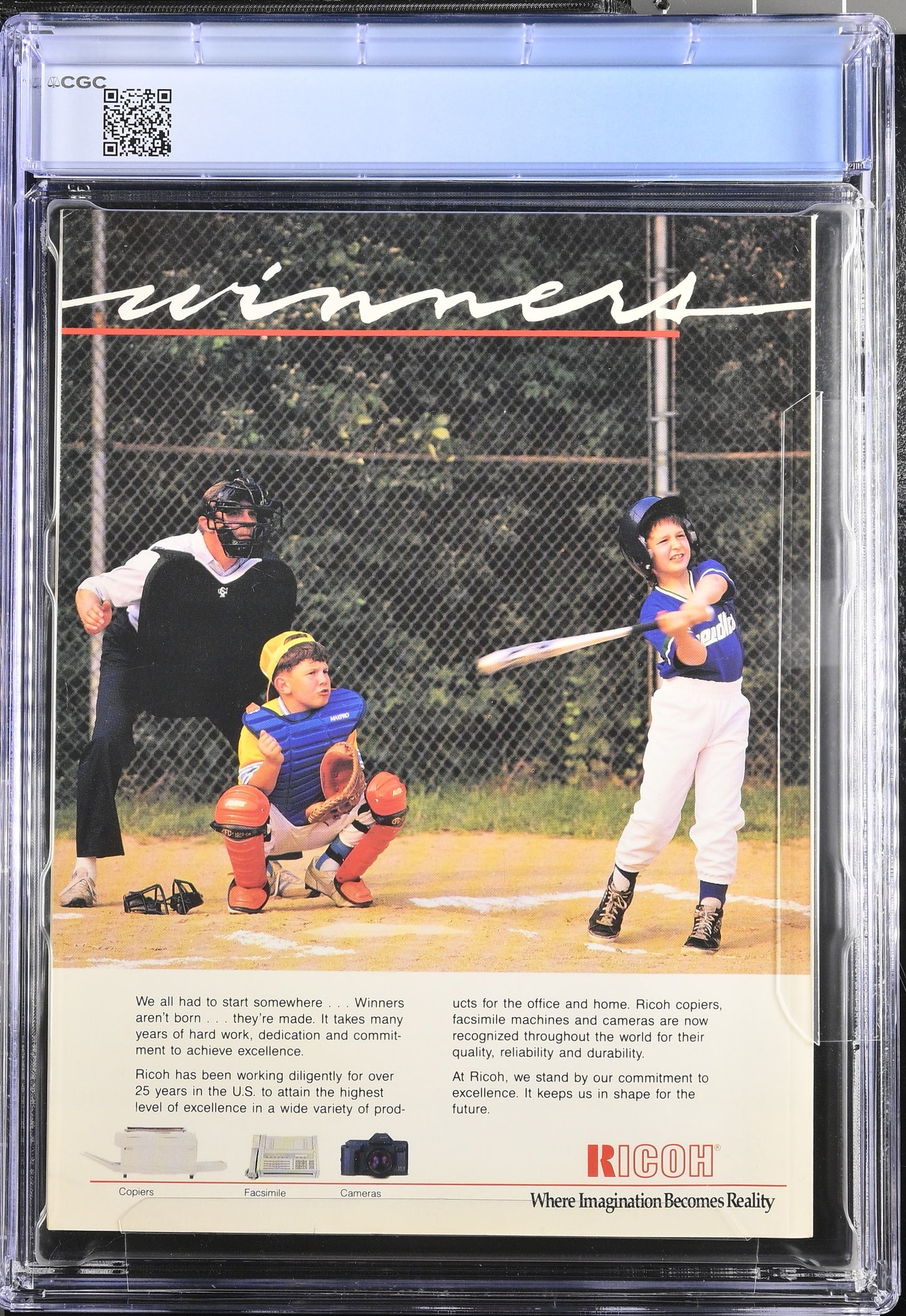 1991 MLB All-Star Game Official Program CGC 9.4 – SkyDome, Toronto Top POP 1