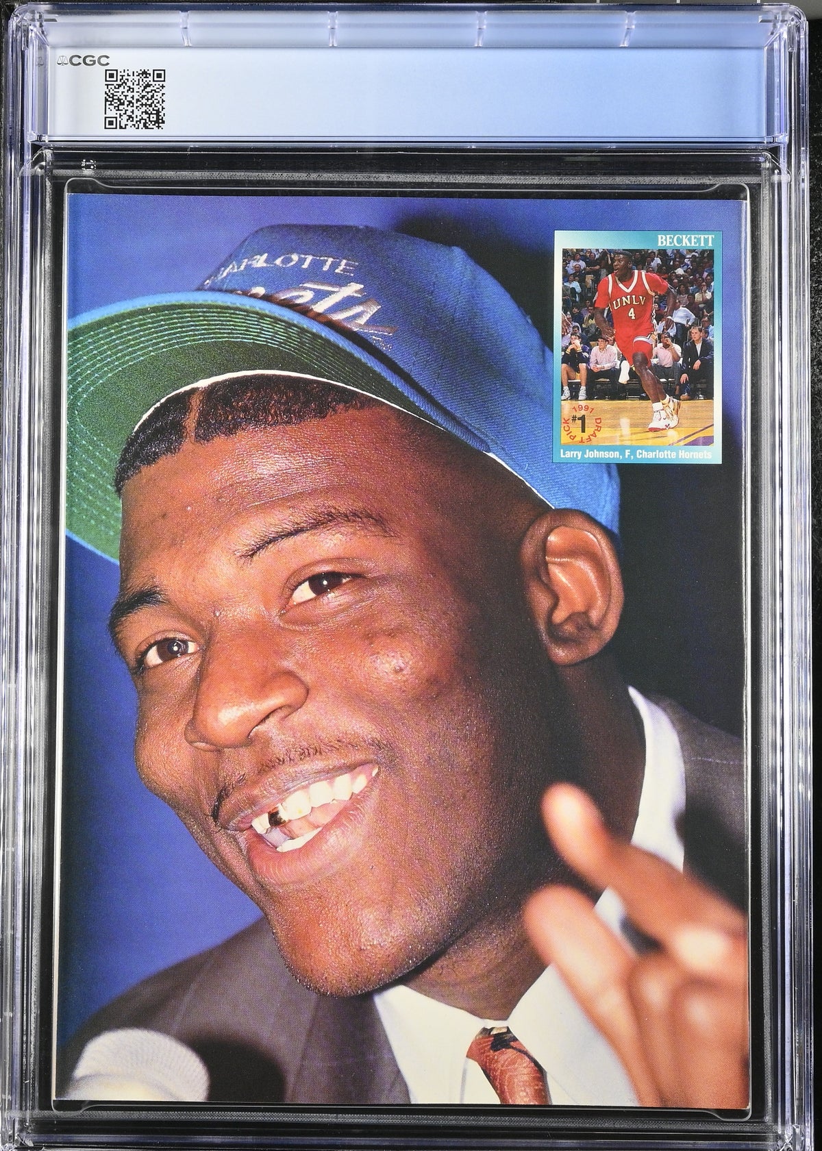 1991 Beckett Basketball Card Monthly #14 Graded Magazine CGC 9.8 Michael Jordan 1st NBA Title Cover Top POP
