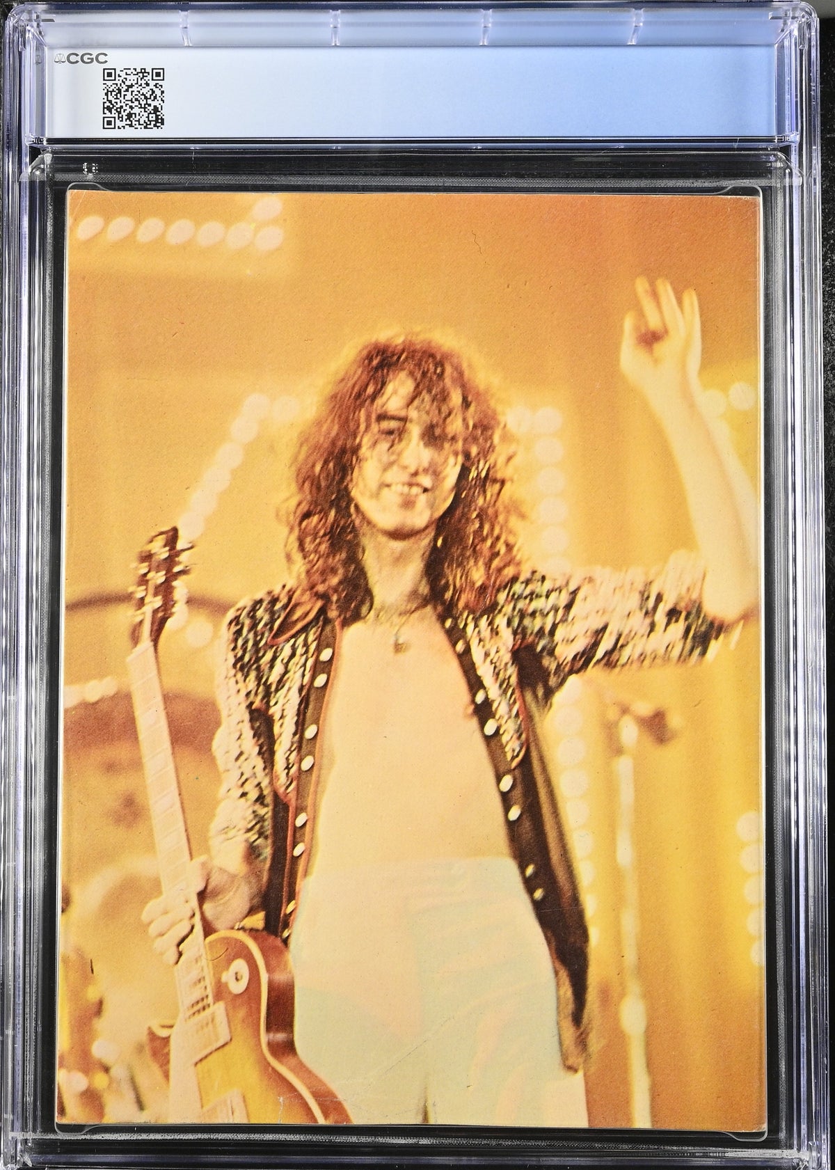 1980 Pop Rock #1 Graded Magazine CGC 5.5 Styx Cover Top POP