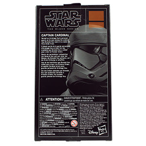 2020 Hasbro Star Wars The Black Series Captain Cardinal Galaxy's Edge Edition 6-inch Collectible Action Figure