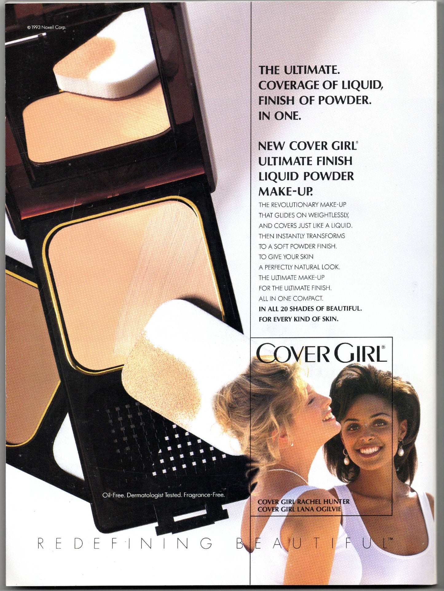 Cosmopolitan Monthly Vintage Fashion Magazine (March 1994) Magali Amadei Cover