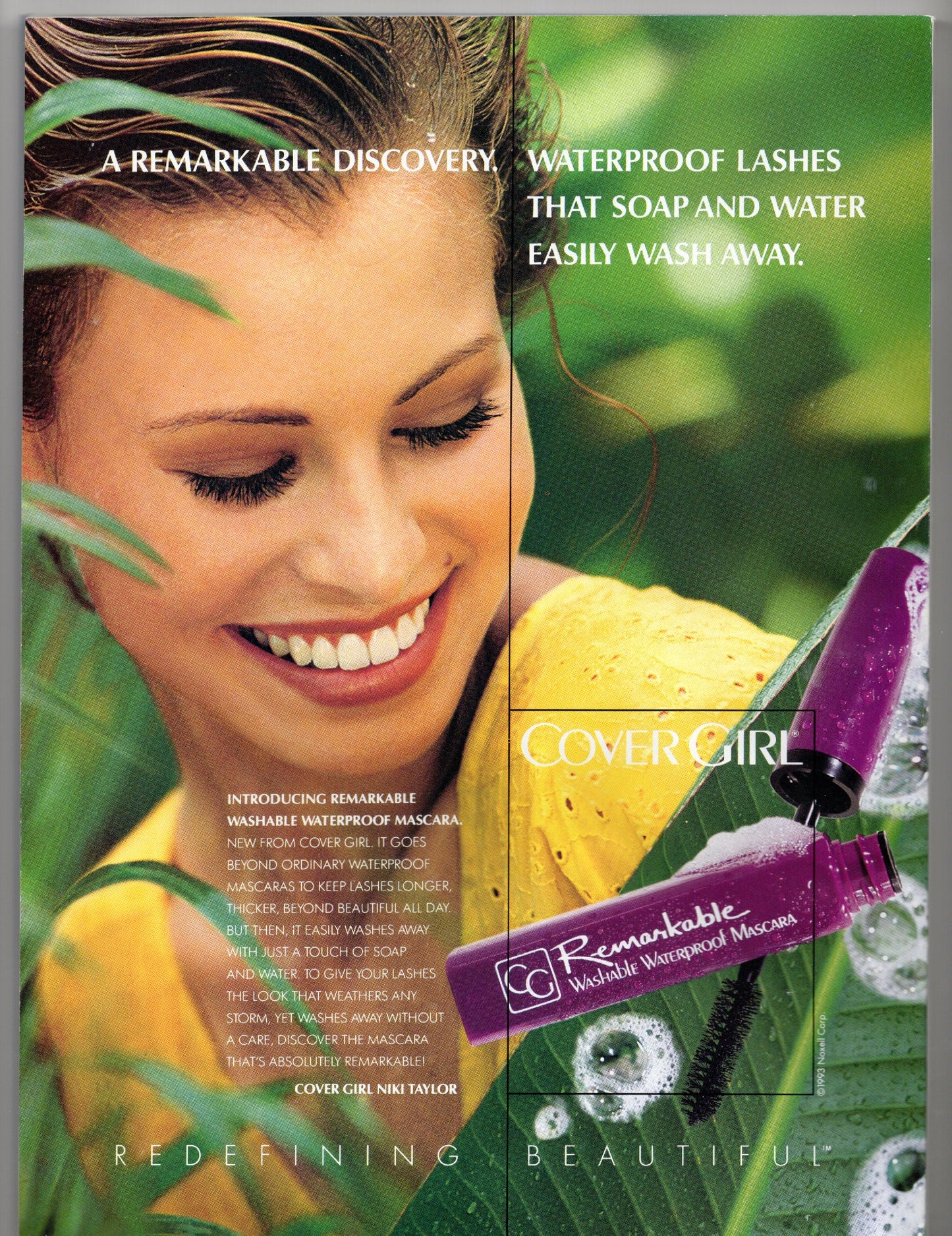 Cosmopolitan Monthly Vintage Magazine (November 1993) Cindy Crawford Cover