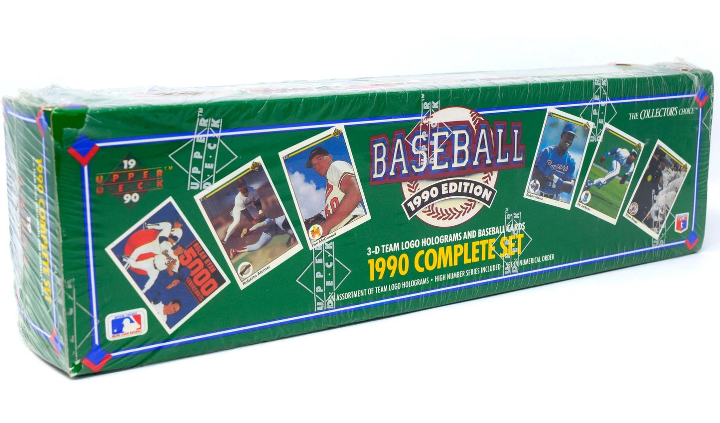 1990 Upper Deck MLB Baseball Card Complete Factory Set (800 Cards) Sealed