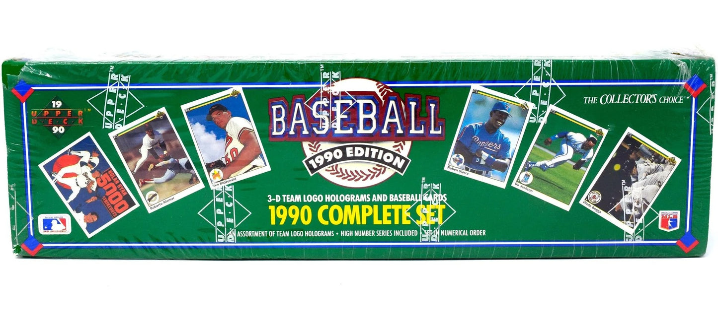 1990 Upper Deck MLB Baseball Card Complete Factory Set (800 Cards) Sealed