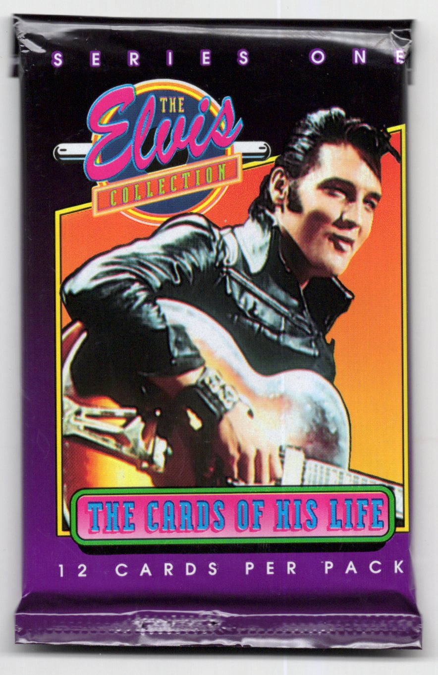 1992 The Elvis Collection: Series One ("The Cards of His Life") Trading Card Wax Pack (12 cards) Rare!