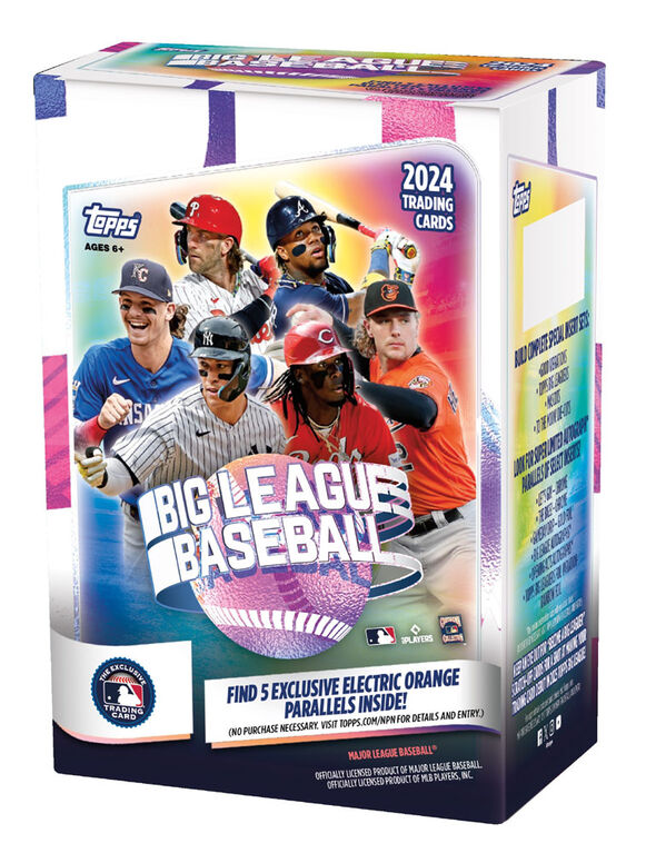 2024 Topps BIG LEAGUE Baseball Cards Value Box (10 Packs)