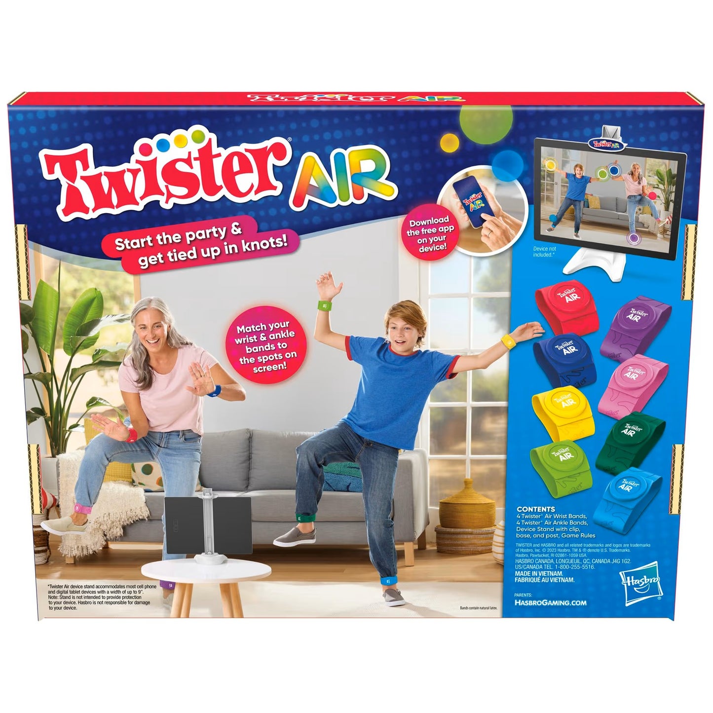 2023 Hasbro Twister Air AR Board Game