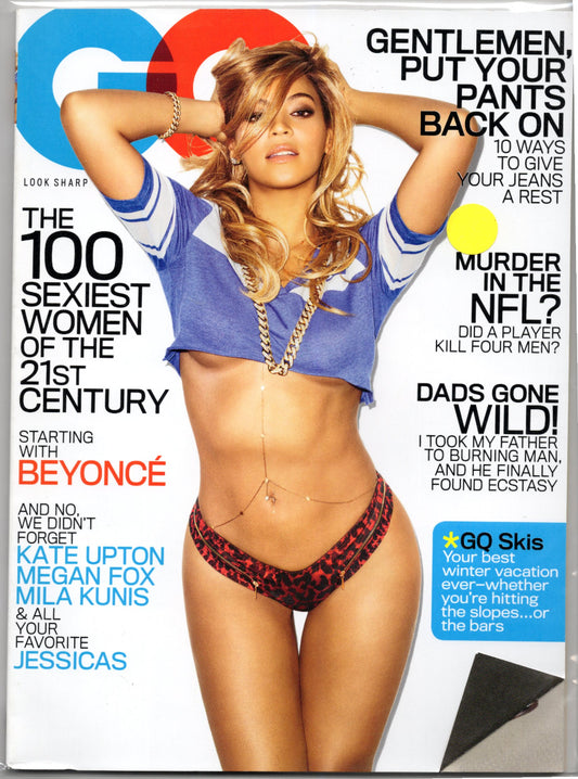 GQ Monthly Magazine (February 2013) Beyonce Cover