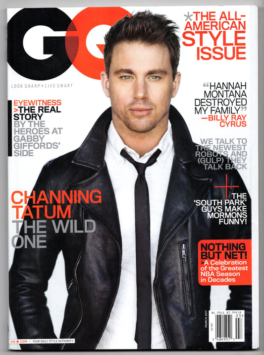 GQ Monthly Magazine (March 2011) Channing Tatum Cover