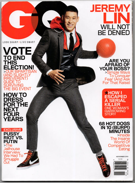 GQ Monthly Magazine (November 2012) Jeremy Lin Cover