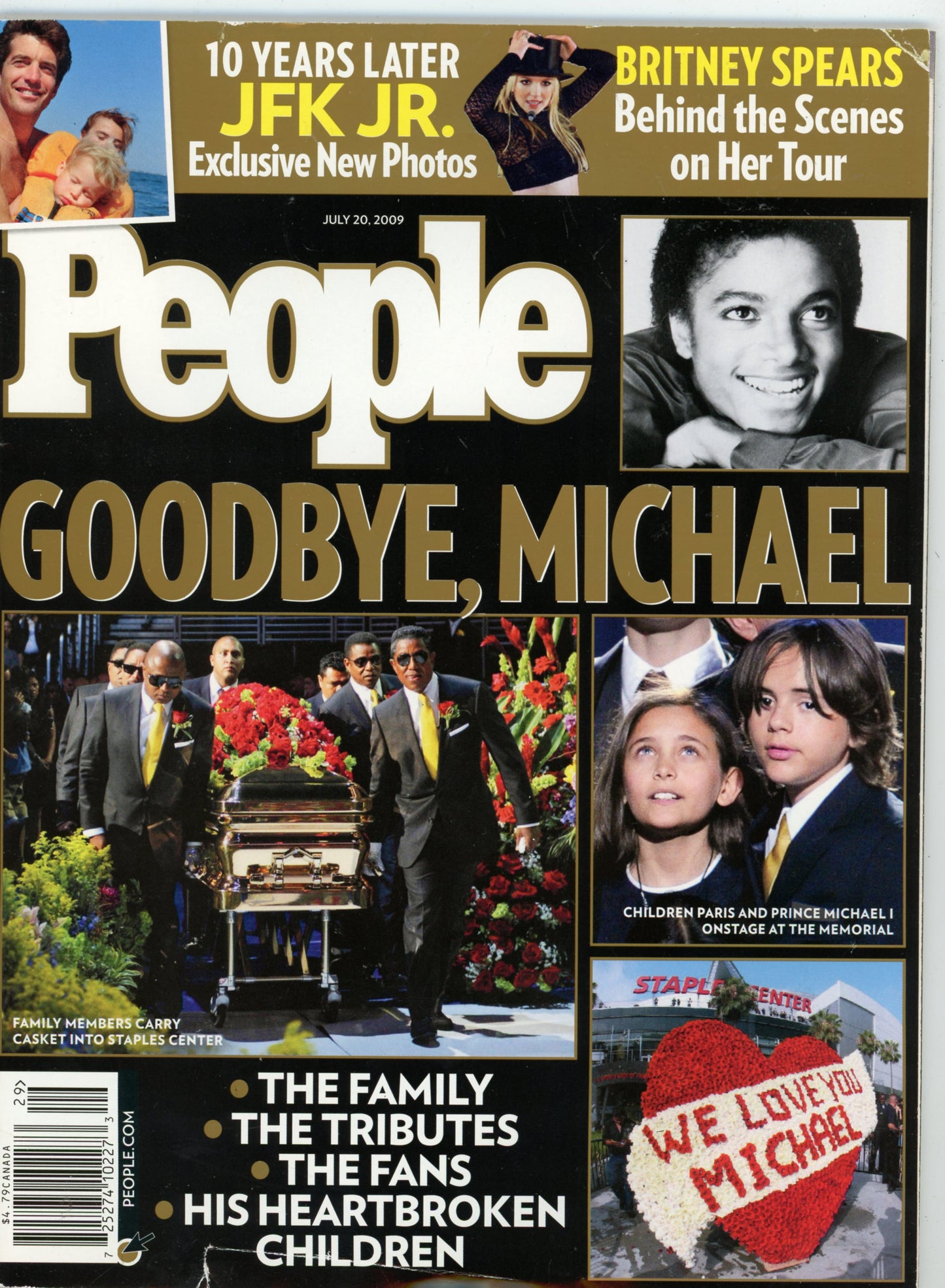 People Weekly Vintage Magazine (July 20, 2009) Goodbye, Michael