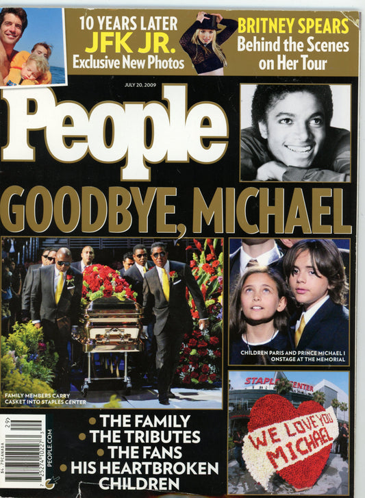 People Weekly Vintage Magazine (July 20, 2009) Goodbye, Michael