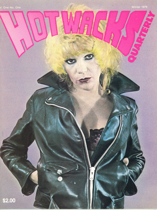 Hot Wacks Quarterly Vol.1 Num. 1 (Winter 1979) Vintage Magazine Wendy Williams Cover