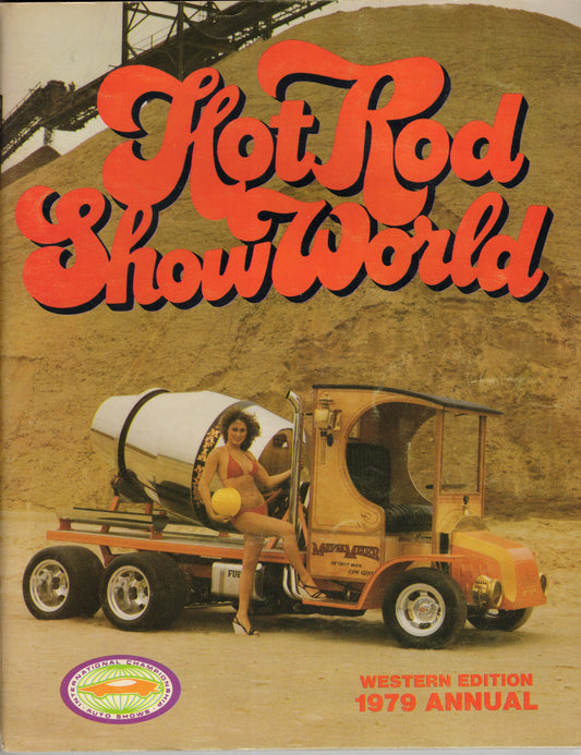 Hot Rod Show World 1979 Annual Western Edition Vintage Magazine