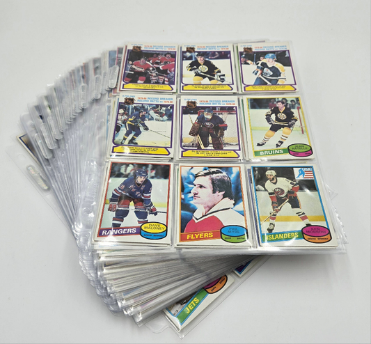 1980/81 O-Pee-Chee Hockey Complete Set (396 Cards) EX-NMT Condition