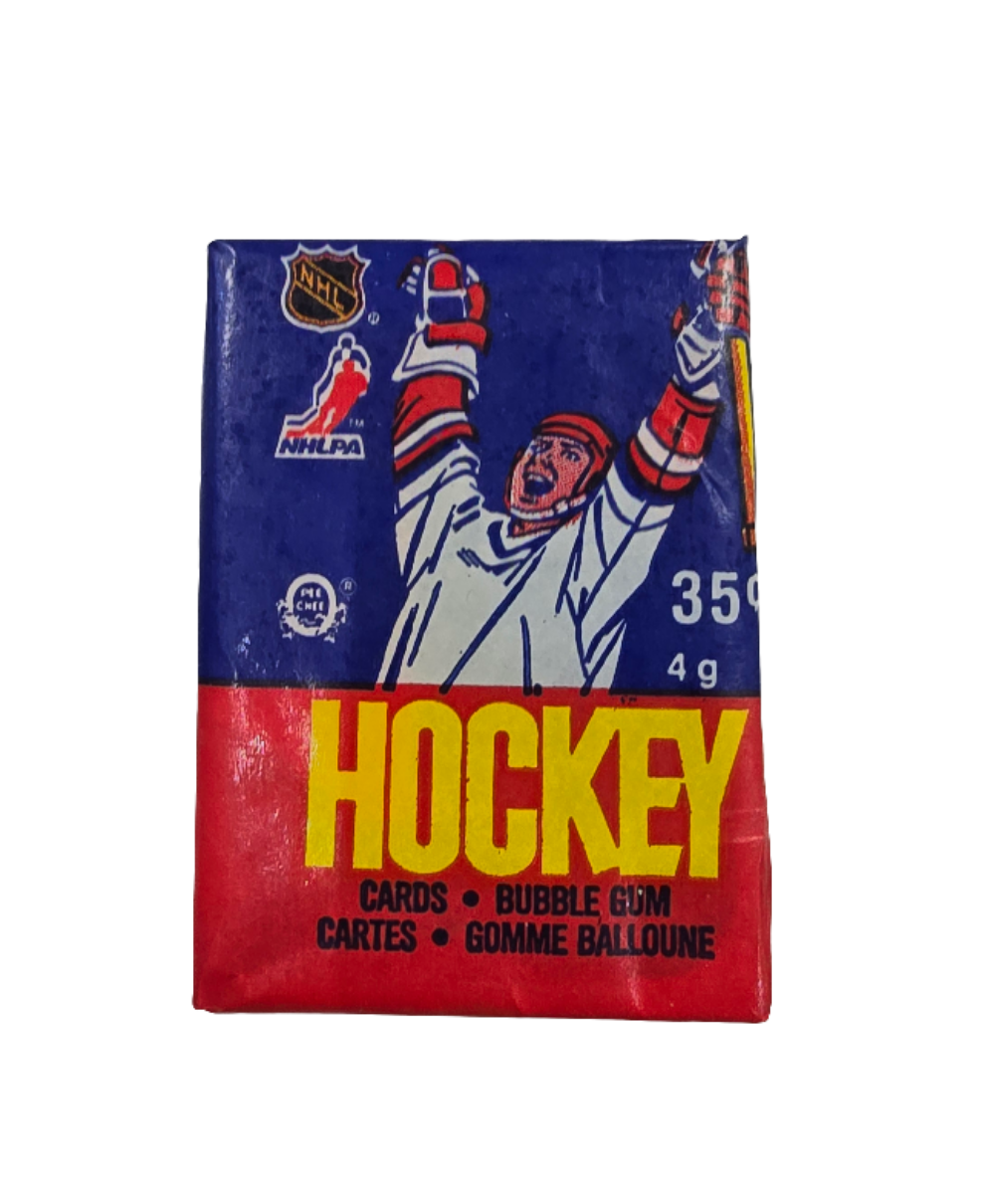 1986/87 OPC O-Pee-Chee Hockey Card Wax Pack Possible Patrick Roy Rookie